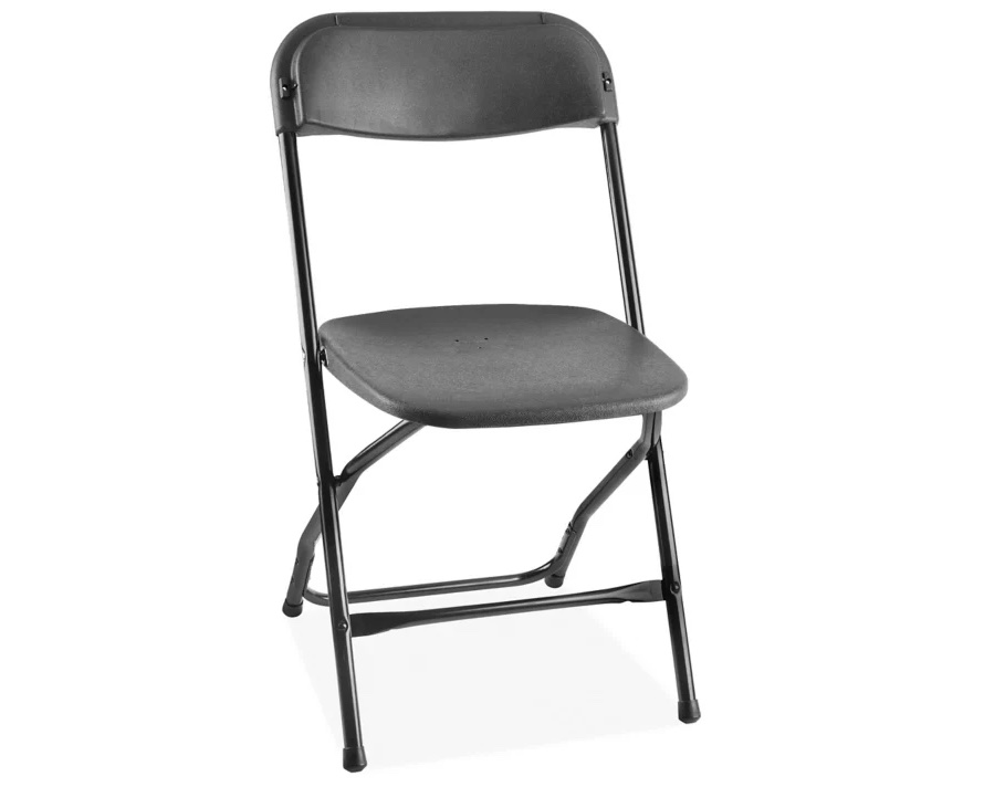 Black Folding Chair